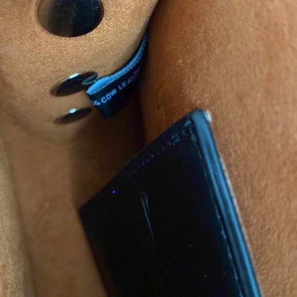 French Connection Saddlebag Black Leather - Picture 13 of 14